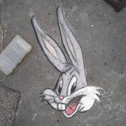 Bugs Bunny (chalk 2)