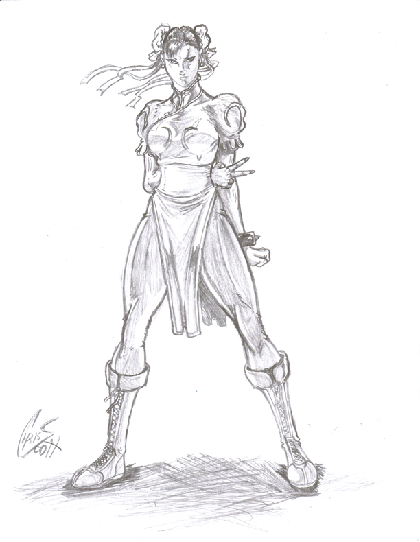 Chun Li sketch