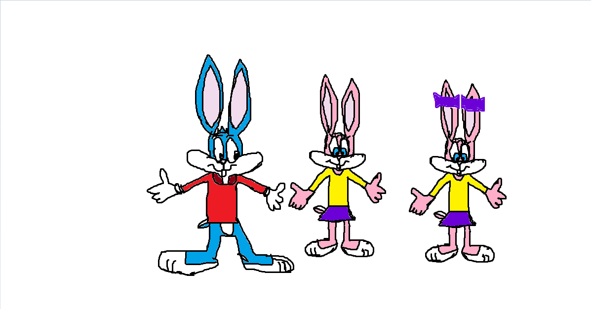 BUSTER AND BABS BUNNY by The3Kittens on DeviantArt