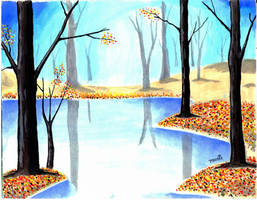 Nature - painting - watercolors