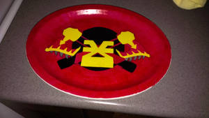 Khorne Themed Plate