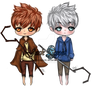 Chibi - Fan Art [Rise of The Guardians-Jack Frost]