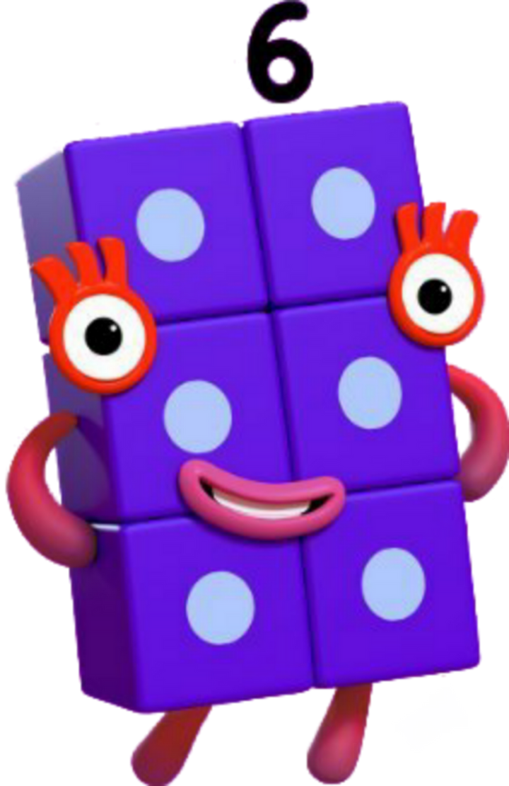 Numberblocks Six by Nicole-2009 on DeviantArt