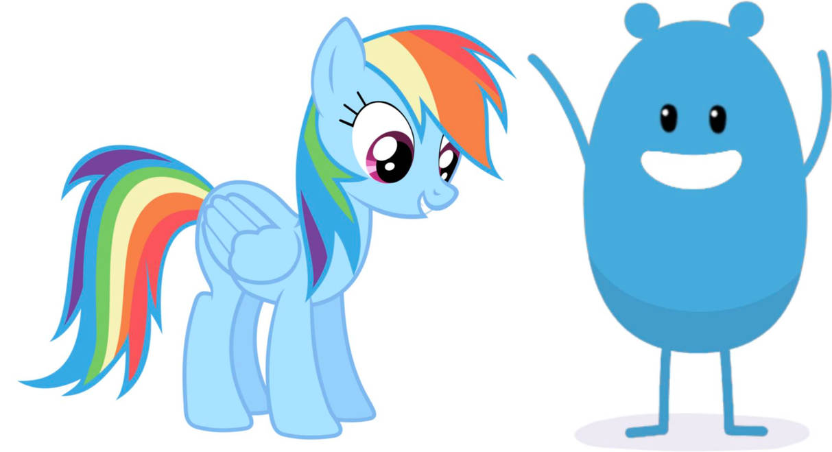 Rainbow Dash and Dimwit by Nicole-2009 on DeviantArt