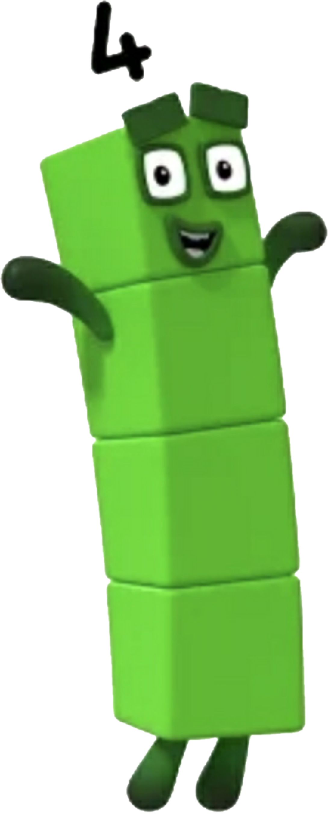 Numberblocks Vector Numberblocks Four Vector by Nicole-2009 on DeviantArt