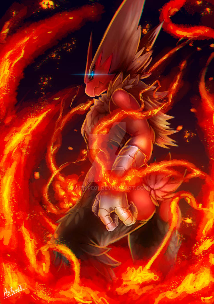 Agitype01 Mega Blaziken by Agitype01 on DeviantArt