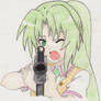 Mion Sonozaki with AK --color-