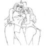 2 hot girls from ikkitousen