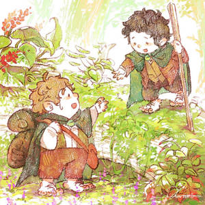 Lord of the rings- Frodo and Sam