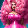 DreamShaper v6 beautiful feminine drag queen with 