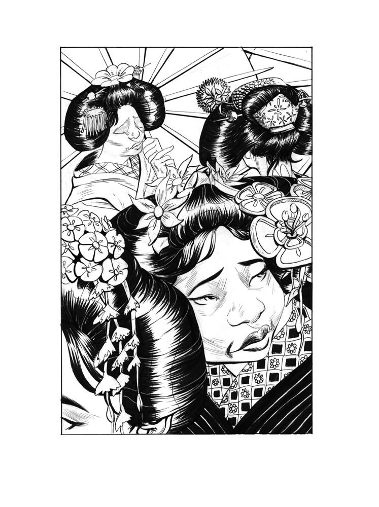 Geisha inks