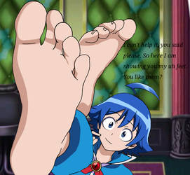 Iruma's Feet (pov)