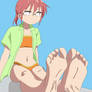 Kobayashi's Feet Tease