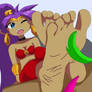 Ticklish Shantae (Variant Commission)