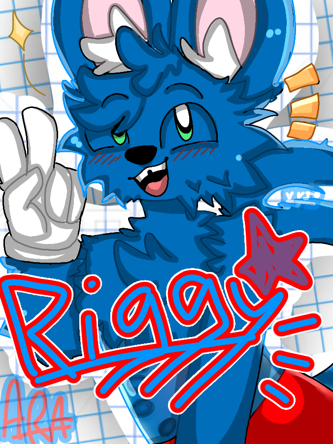 Riggy the Rabbit Monkey! by Glamochii on DeviantArt