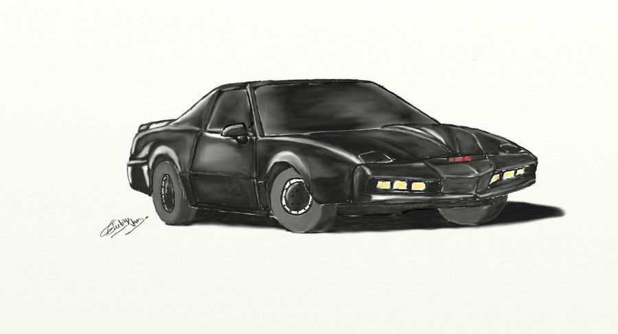 Knight Rider Drawings KITT - Knight Rider by auby016 on DeviantArt