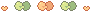[ Pixel ] cute bow divider - orange and green