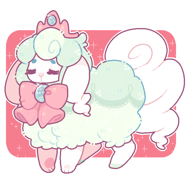 [Custom Flufferbun] White Opal!