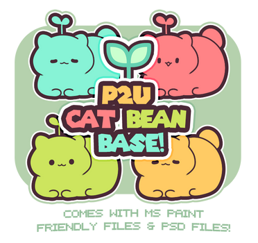 Cat Bean Base - ( 100 points! ) by plushpon
