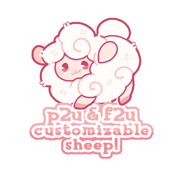 P2U / F2U customizable sheep base! - 100 points!