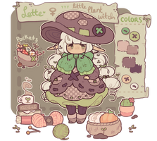 latte - little plant witch - reference