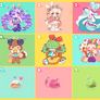 OTA (CLOSED) Cute and Happy Mascot Friends!
