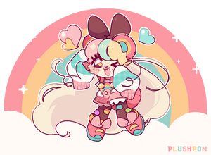 pastel giigles| mascot ver. !