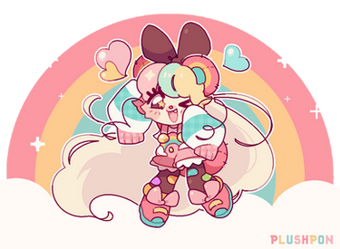 pastel giigles| mascot ver. !