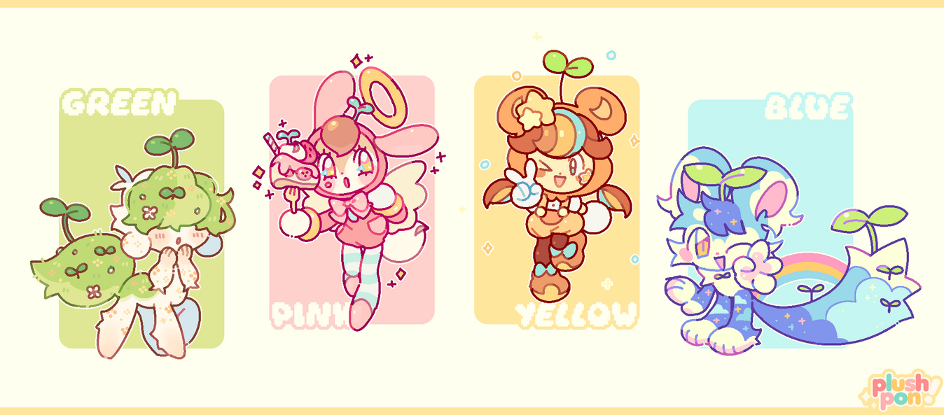 CLOSED| Mascot Shop: Sprout Babies by plushpon on DeviantArt