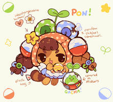 Plushpon Mascot: Gacha + Pon!