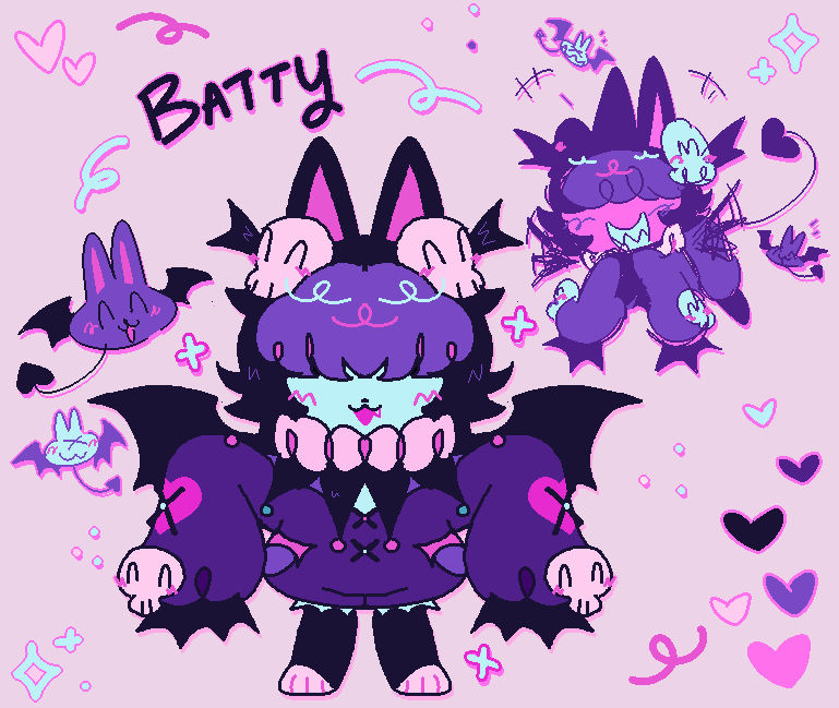 Batty D Batty, itty, and bitty! by plushpon on DeviantArt