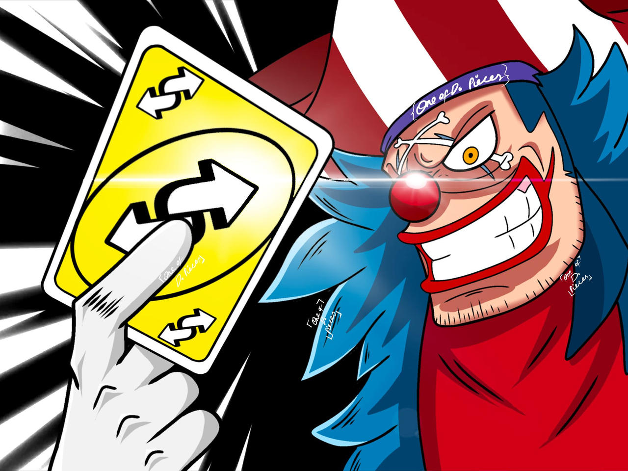 One Piece Buggy Played The Ultimate Uno Reverse By Oneofdpieces On Deviantart One Piece Buggy Played The Ultimate Uno Reverse By Oneofdpieces On Deviantart
