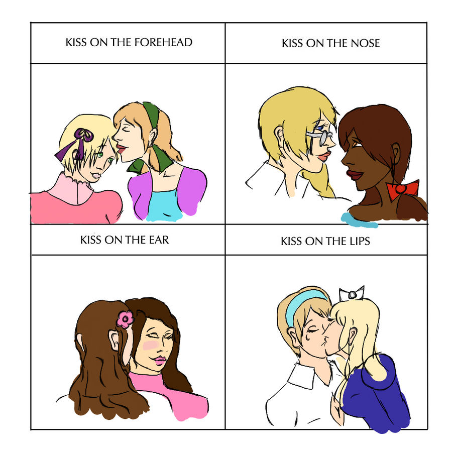 Kiss Meme -F-F Version- by SummerLovesPeace