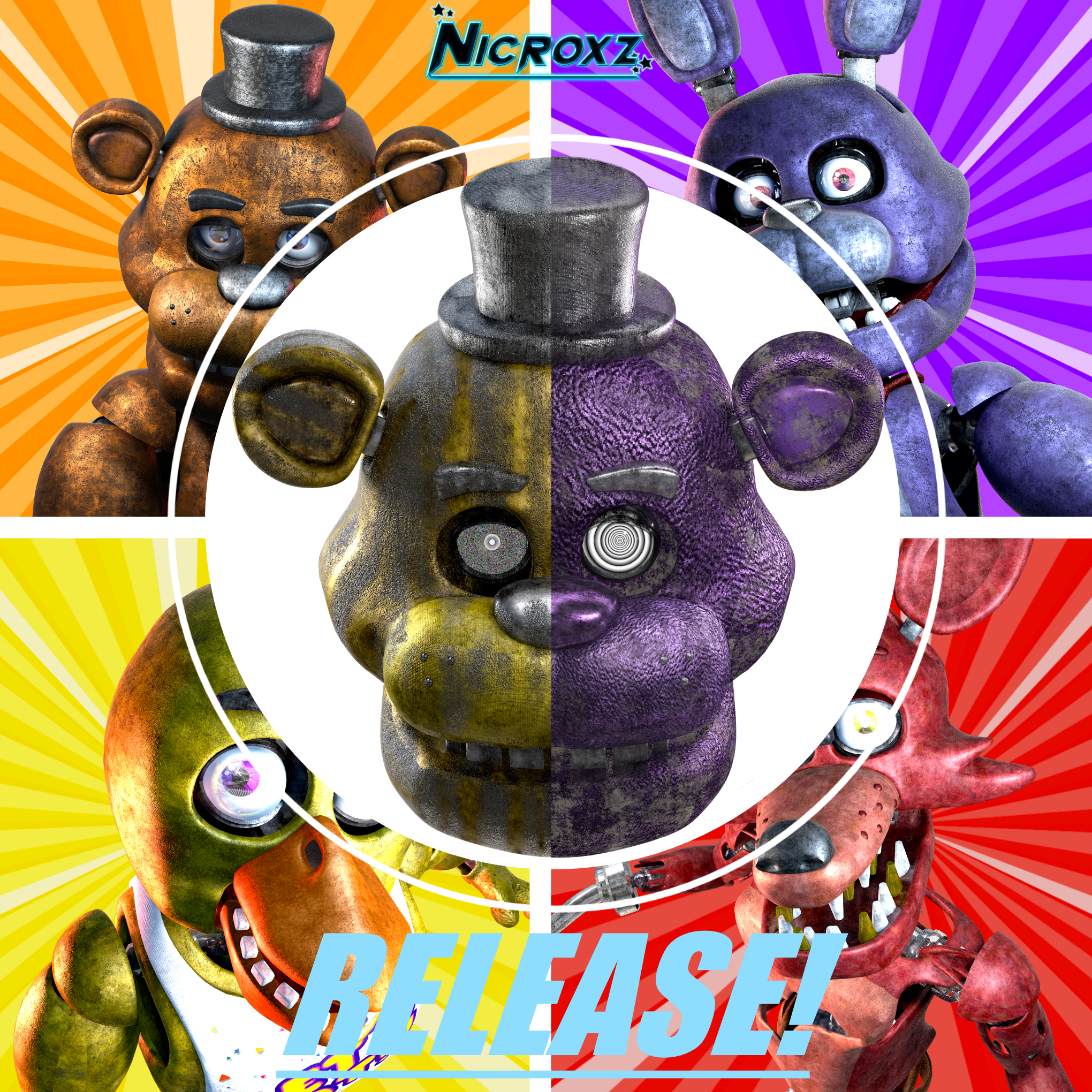 C4D/FNAF] FNAF 4 Release Download !!! 