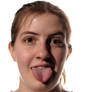 Sticking out the tongue 2
