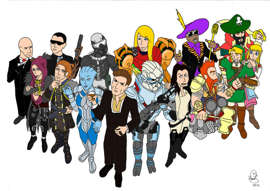 Games Characters. Deviantart Video Games Characters by EmperadorAkira on DeviantArt