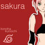 sakura kunoichi