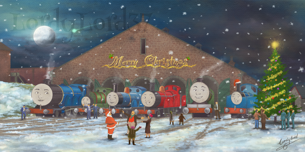 Middleton Style Rws Deviantart Thomas' Christmas Party - Middleton Style by LordyLord37 on DeviantArt
