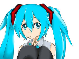 Hatsune Miku (colored)