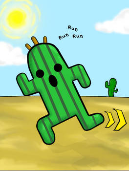 Running Cactuar