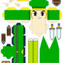 Legend of Zelda Link Phantom Hourglass cubeecraft