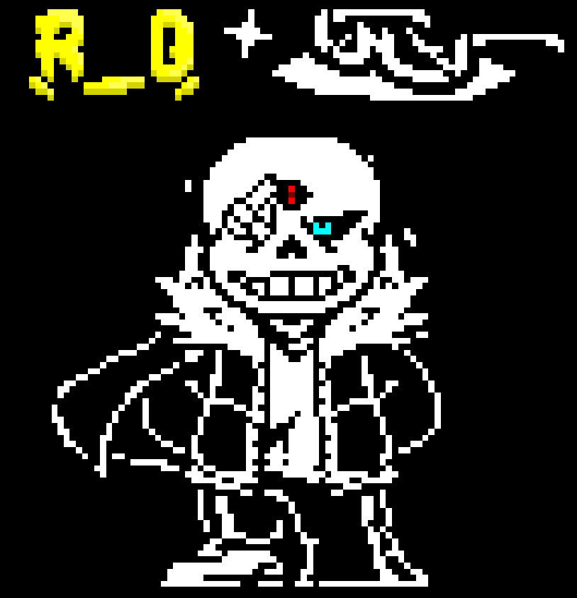 canon! dustdust sans by Red8Bit on DeviantArt