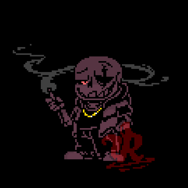 canon! dustdust sans by Red8Bit on DeviantArt