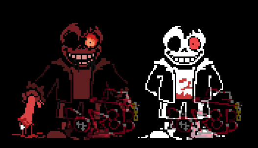 Horrortale Sans sprite by AYGoftenover on DeviantArt