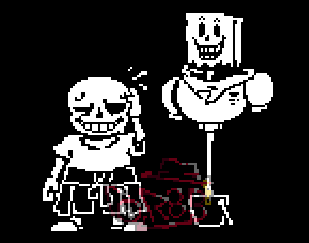 Pixilart - insanity sans sprite by EpicUTfan1234