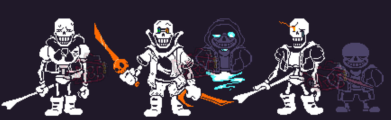 Brotherless papyrus. by Red8Bit on DeviantArt
