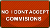 Don't Accept Commisions STAMP by Puff-Dahh