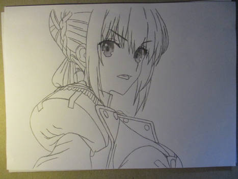 WIP -- Saber ~~ Fate/Extra Last Encore