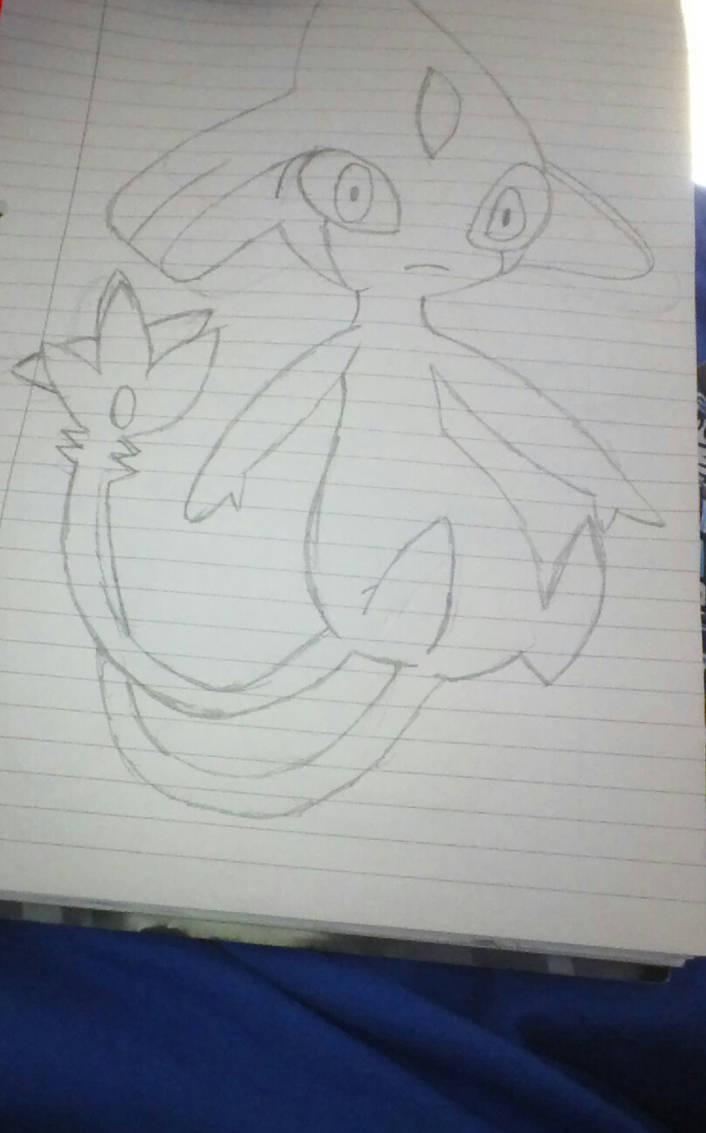 azelf by nightshadow4 on DeviantArt