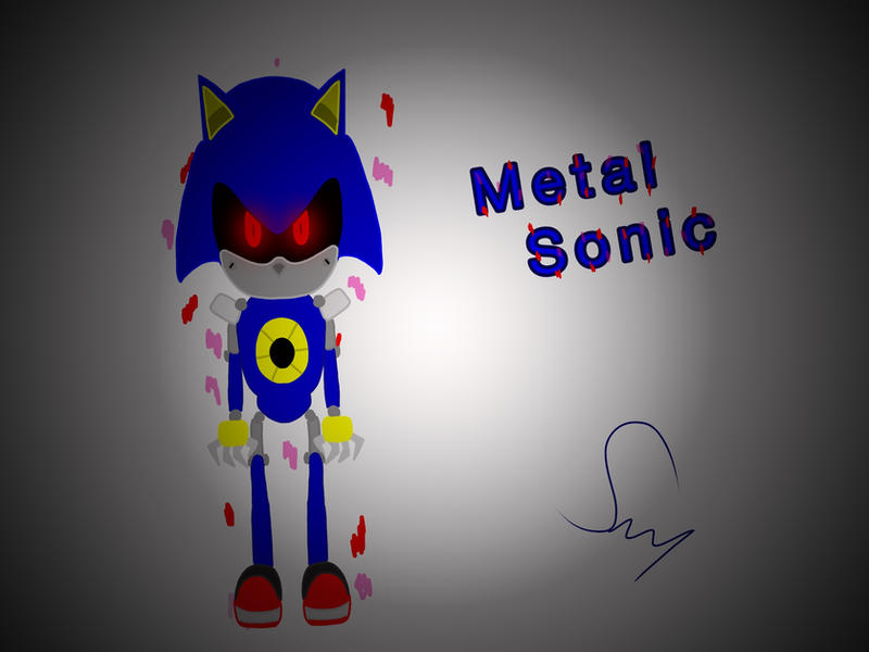 Metallic Sf Metal Sonic SF by theragecrazy123 on DeviantArt